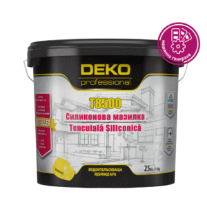 DEKO professional T8500 Силиконова мазилка, драскана структура D1.5