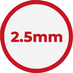 2.5 mm