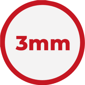 3 mm